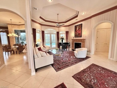 This beautiful custom-built estate home has it all! Spanning a on Lely Resort Golf and Country Club in Florida - for sale on GolfHomes.com, golf home, golf lot