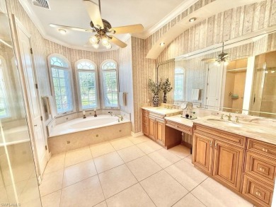 This beautiful custom-built estate home has it all! Spanning a on Lely Resort Golf and Country Club in Florida - for sale on GolfHomes.com, golf home, golf lot