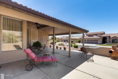 Discover the perfect retirement retreat in this 2 bed / 2 bath on Tuscany Falls At Pebble Creek in Arizona - for sale on GolfHomes.com, golf home, golf lot