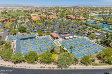 Discover the perfect retirement retreat in this 2 bed / 2 bath on Tuscany Falls At Pebble Creek in Arizona - for sale on GolfHomes.com, golf home, golf lot