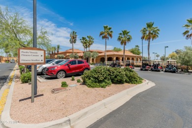 Discover the perfect retirement retreat in this 2 bed / 2 bath on Tuscany Falls At Pebble Creek in Arizona - for sale on GolfHomes.com, golf home, golf lot