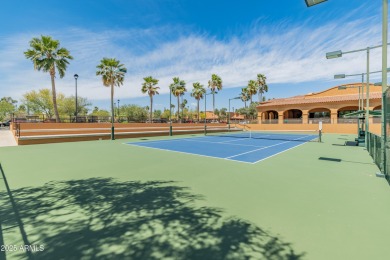 Discover the perfect retirement retreat in this 2 bed / 2 bath on Tuscany Falls At Pebble Creek in Arizona - for sale on GolfHomes.com, golf home, golf lot