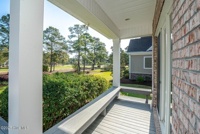 Beautiful low-maintenance brick home with amazing curb appeal on Ocean Ridge Plantation in North Carolina - for sale on GolfHomes.com, golf home, golf lot