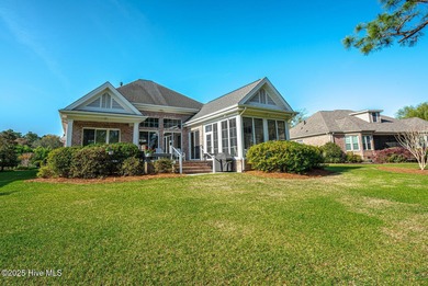 Beautiful low-maintenance brick home with amazing curb appeal on Ocean Ridge Plantation in North Carolina - for sale on GolfHomes.com, golf home, golf lot