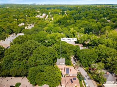 An exceptional opportunity to own a prime Candler Park lot with on Candler Park Golf Course in Georgia - for sale on GolfHomes.com, golf home, golf lot