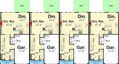 All three properties are being sold as a package deal. The three on Slick Rock Golf Course - Horseshoe Bay in Texas - for sale on GolfHomes.com, golf home, golf lot