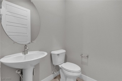 This charming one-story home sits on the golf course with views on Mountain Falls Golf Course in Nevada - for sale on GolfHomes.com, golf home, golf lot