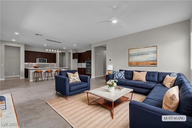 This charming one-story home sits on the golf course with views on Mountain Falls Golf Course in Nevada - for sale on GolfHomes.com, golf home, golf lot