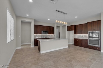 This charming one-story home sits on the golf course with views on Mountain Falls Golf Course in Nevada - for sale on GolfHomes.com, golf home, golf lot