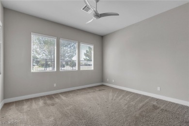 This charming one-story home sits on the golf course with views on Mountain Falls Golf Course in Nevada - for sale on GolfHomes.com, golf home, golf lot