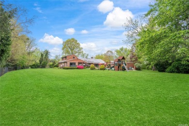 Welcome to this 5 bedroom farm ranch nestled on a peaceful on Engineers Country Club in New York - for sale on GolfHomes.com, golf home, golf lot