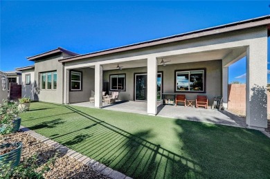 This charming one-story home sits on the golf course with views on Mountain Falls Golf Course in Nevada - for sale on GolfHomes.com, golf home, golf lot