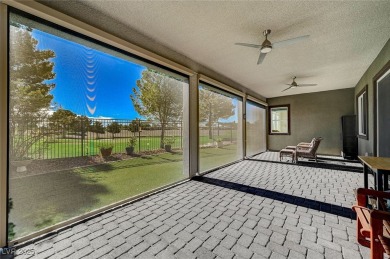 This charming one-story home sits on the golf course with views on Mountain Falls Golf Course in Nevada - for sale on GolfHomes.com, golf home, golf lot