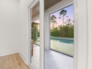 Designed by renowned architect John Williams, this elegant new on Camp Creek Golf Course in Florida - for sale on GolfHomes.com, golf home, golf lot