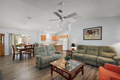 FANTASTIC, TURNKEY 3/2 Amarillo with ENCLOSED LANAI on a LARGE on The Links of Spruce Creek in Florida - for sale on GolfHomes.com, golf home, golf lot