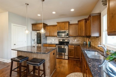 Stunning Hubbell resale in sought-after Copper Creek! This on Copper Creek Golf Course in Iowa - for sale on GolfHomes.com, golf home, golf lot