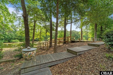 Pondfront Living in Southern Shores - A Private Waterfront on Duck Woods Country Club in North Carolina - for sale on GolfHomes.com, golf home, golf lot