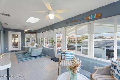 Welcome to true waterfront living in Palm Coast, positioned on a on Palm Harbor Golf Club in Florida - for sale on GolfHomes.com, golf home, golf lot