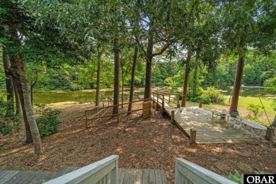 Pondfront Living in Southern Shores - A Private Waterfront on Duck Woods Country Club in North Carolina - for sale on GolfHomes.com, golf home, golf lot