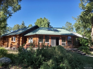 Welcome to a lovely Winslow Log built Home!  Beautiful large on Collegiate Peaks Golf Course in Colorado - for sale on GolfHomes.com, golf home, golf lot