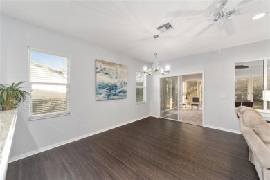This stunning Coral Gables model was remodeled in 2021-2022 on Eagle Ridge At Spruce Creek Country Club in Florida - for sale on GolfHomes.com, golf home, golf lot
