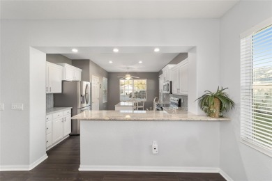 This stunning Coral Gables model was remodeled in 2021-2022 on Eagle Ridge At Spruce Creek Country Club in Florida - for sale on GolfHomes.com, golf home, golf lot