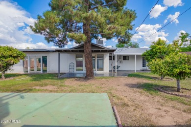 HUGE POTENTIAL W/ 2 EXTERNAL WORKSHOPS AND A FOURTH ROOM PERFECT on Encanto 18 Golf Course in Arizona - for sale on GolfHomes.com, golf home, golf lot