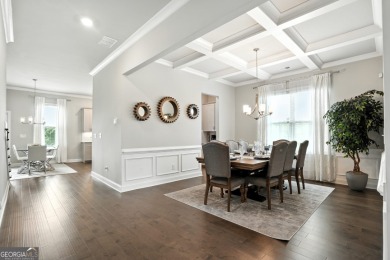 Welcome to this beautifully designed 5-bedroom, 4-bath home on Canongate At Heron Bay in Georgia - for sale on GolfHomes.com, golf home, golf lot