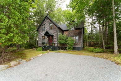 Welcome to the ''Tee House'' -- lovingly named as it abuts the on Northeast Harbor Golf Club in Maine - for sale on GolfHomes.com, golf home, golf lot