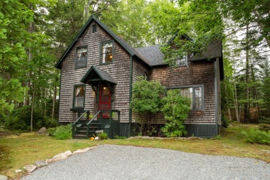 Welcome to the ''Tee House'' -- lovingly named as it abuts the on Northeast Harbor Golf Club in Maine - for sale on GolfHomes.com, golf home, golf lot