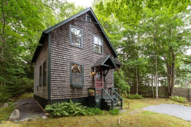 Welcome to the ''Tee House'' -- lovingly named as it abuts the on Northeast Harbor Golf Club in Maine - for sale on GolfHomes.com, golf home, golf lot