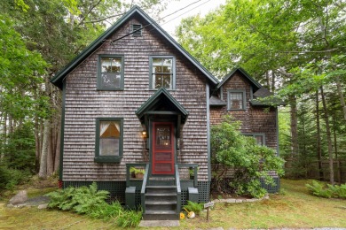 Welcome to the ''Tee House'' -- lovingly named as it abuts the on Northeast Harbor Golf Club in Maine - for sale on GolfHomes.com, golf home, golf lot