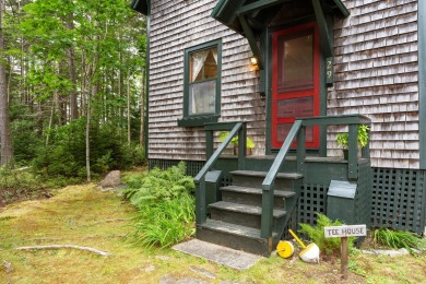 Welcome to the ''Tee House'' -- lovingly named as it abuts the on Northeast Harbor Golf Club in Maine - for sale on GolfHomes.com, golf home, golf lot