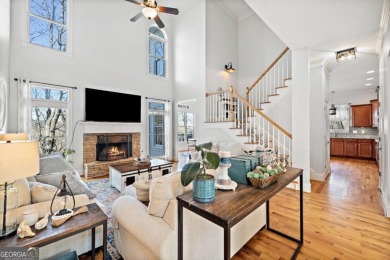 Stunning Craftsman Home surrounded by Seasonal Mountain Views on The Highlands Course at Lake Arrowhead in Georgia - for sale on GolfHomes.com, golf home, golf lot