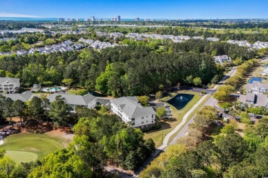 Welcome to this charming 2 bedroom, 2 bathroom top-floor condo on Barefoot Resort and Golf Club  in South Carolina - for sale on GolfHomes.com, golf home, golf lot