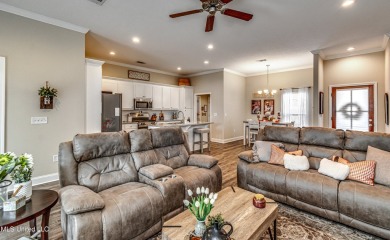 A must see!   Beautiful finishes throughout this unique floor on Patrick Farms Golf Club in Mississippi - for sale on GolfHomes.com, golf home, golf lot