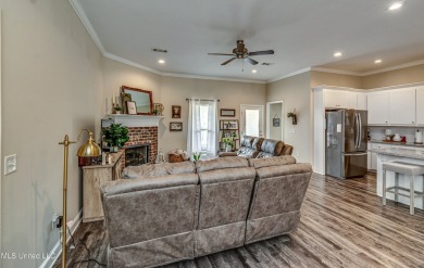 A must see!   Beautiful finishes throughout this unique floor on Patrick Farms Golf Club in Mississippi - for sale on GolfHomes.com, golf home, golf lot