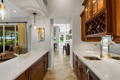 Schedule a private showing to tour this 4-bedroom, 4-bath pool on Laurel Oak Country Club in Florida - for sale on GolfHomes.com, golf home, golf lot