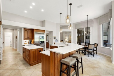 Schedule a private showing to tour this 4-bedroom, 4-bath pool on Laurel Oak Country Club in Florida - for sale on GolfHomes.com, golf home, golf lot