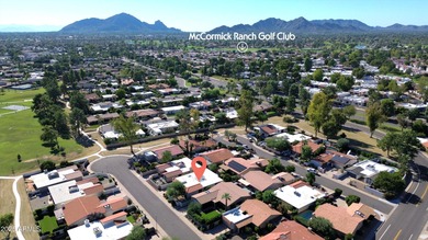 Sited on a quiet culdesac, steps from Comanche Park & McCormick on McCormick Ranch Golf Club in Arizona - for sale on GolfHomes.com, golf home, golf lot