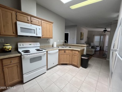 This cozy 2B/2B home Is located In the Golf Course community Of on Pueblo Golf Course in Arizona - for sale on GolfHomes.com, golf home, golf lot