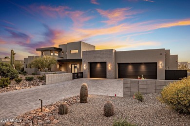 Introducing a 6,100+ square foot modern masterpiece designed by on The Country Club At DC Ranch in Arizona - for sale on GolfHomes.com, golf home, golf lot