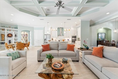 Stunning Riverside Coastal elevation home by Dostie Homes on The Palencia Club in Florida - for sale on GolfHomes.com, golf home, golf lot