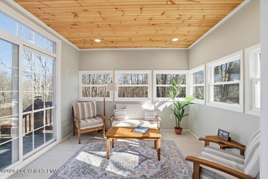 Contemporary elegance meets mountain serenity in the prestigious on Pinecrest Lake Golf and Country Club in Pennsylvania - for sale on GolfHomes.com, golf home, golf lot