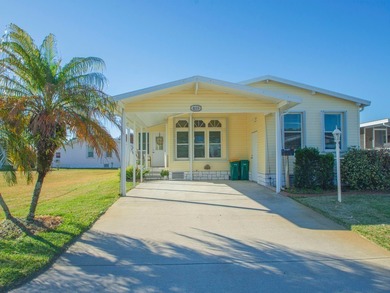 RARE OPPORTUNITY to own this gently used home on TWO LOTS on Barefoot Bay Golf Course in Florida - for sale on GolfHomes.com, golf home, golf lot