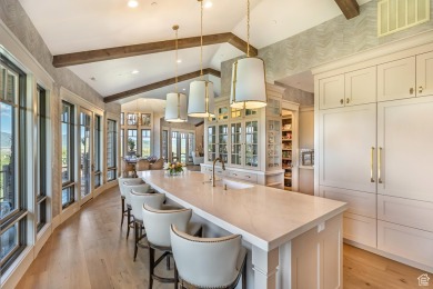 Set above the 4th hole of Promontory's Pete Dye Course, this on Promontory Golf Club  in Utah - for sale on GolfHomes.com, golf home, golf lot