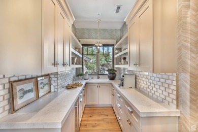 Set above the 4th hole of Promontory's Pete Dye Course, this on Promontory Golf Club  in Utah - for sale on GolfHomes.com, golf home, golf lot