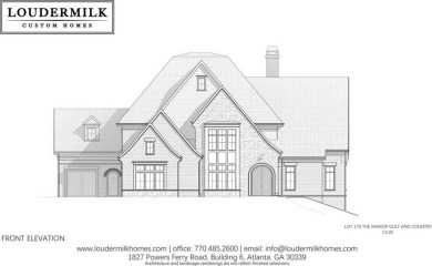 NEW CONSTRUCTION/INDOOR PICKLEBALL COURT! Don't Miss This on Manor Golf and Country Club in Georgia - for sale on GolfHomes.com, golf home, golf lot