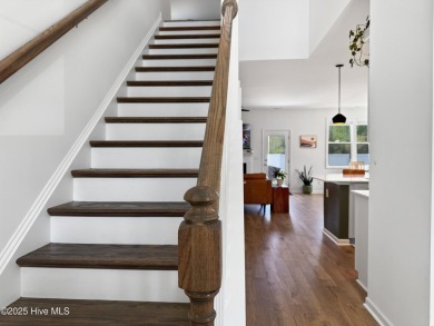 Located in the desirable Echo Farms community, this modern on Echo Farms Golf and Country Club in North Carolina - for sale on GolfHomes.com, golf home, golf lot
