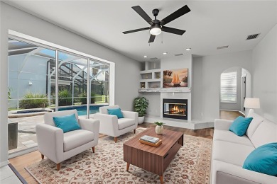 Stunning, Move-In Ready Pool Home on the Golf Course in The on The Eagles Golf Course and Club in Florida - for sale on GolfHomes.com, golf home, golf lot